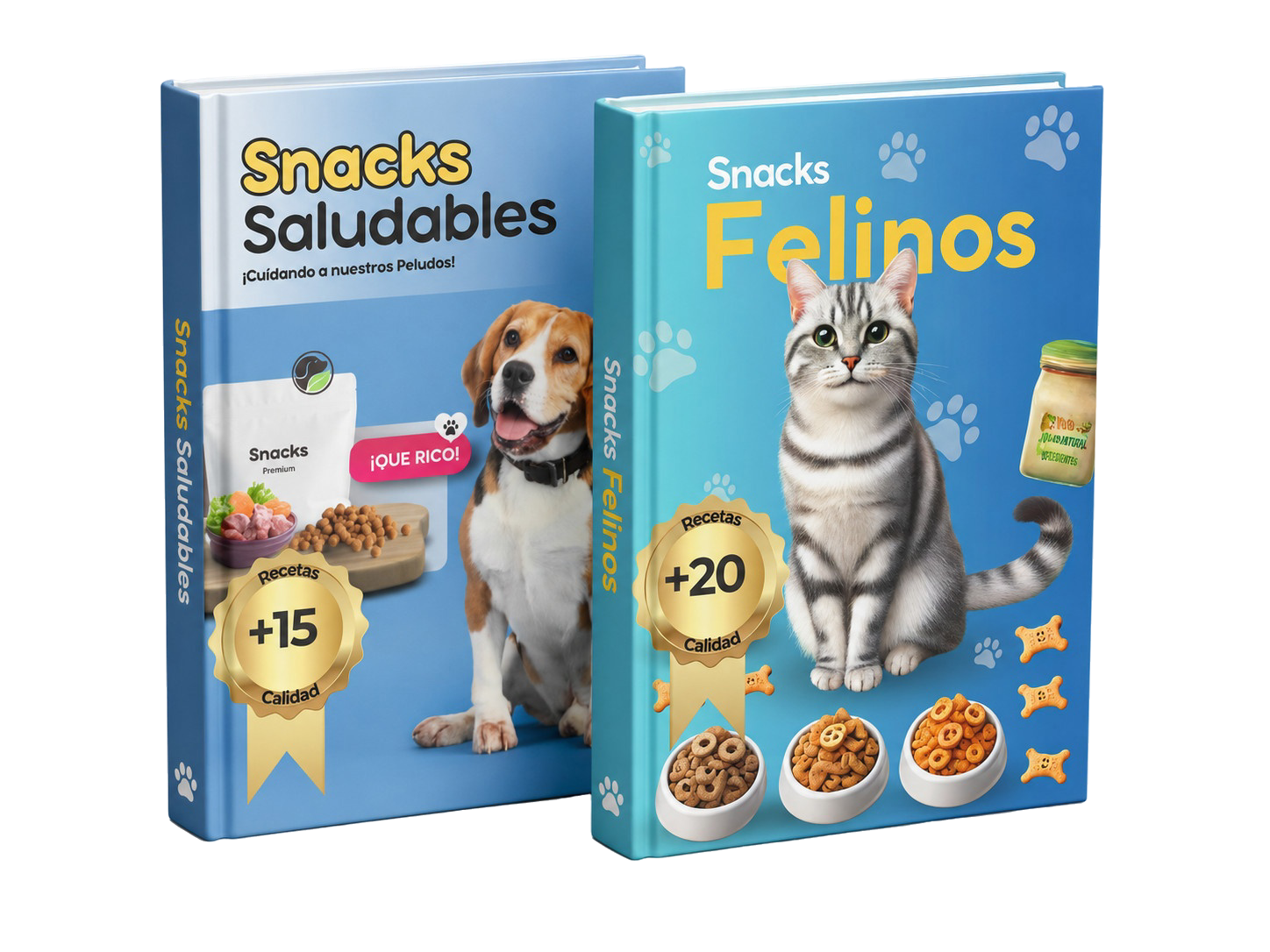 Snacks saludables para perros y gatos